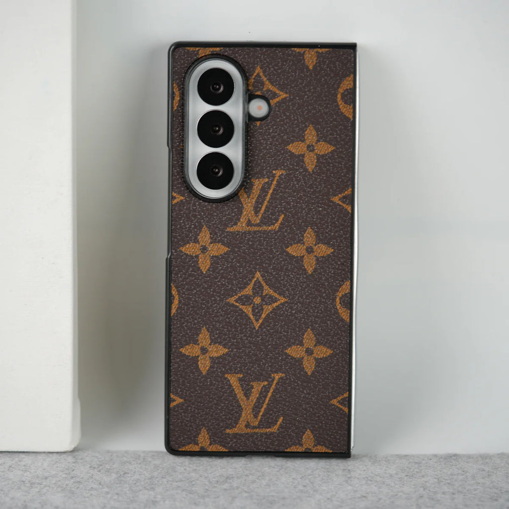 Luxury Monogram Case for Samsung Galaxy Z Fold 7 & Z Fold 6