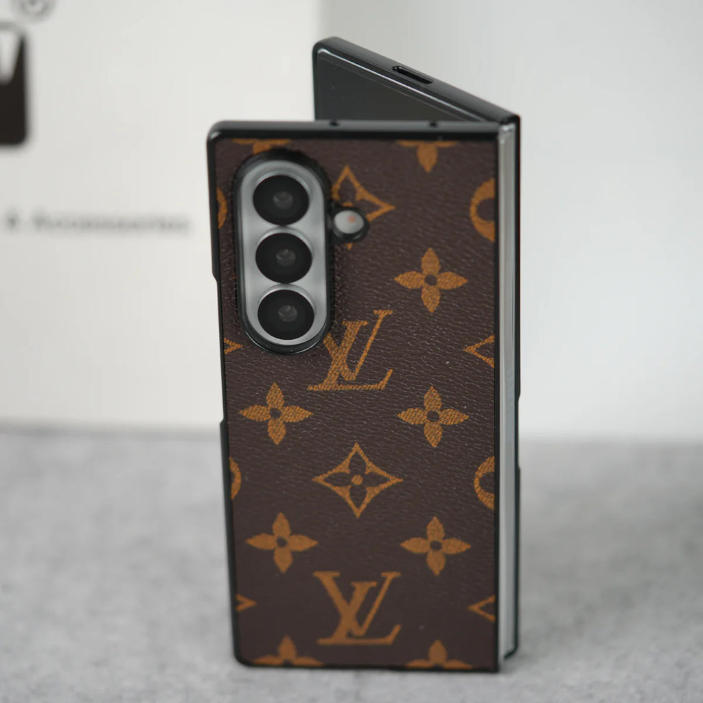 Luxury Monogram Case for Samsung Galaxy Z Fold 7 & Z Fold 6