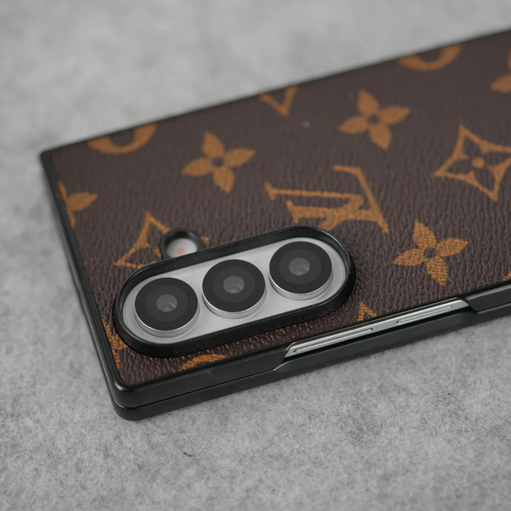 Luxury Monogram Case for Samsung Galaxy Z Fold 7 & Z Fold 6