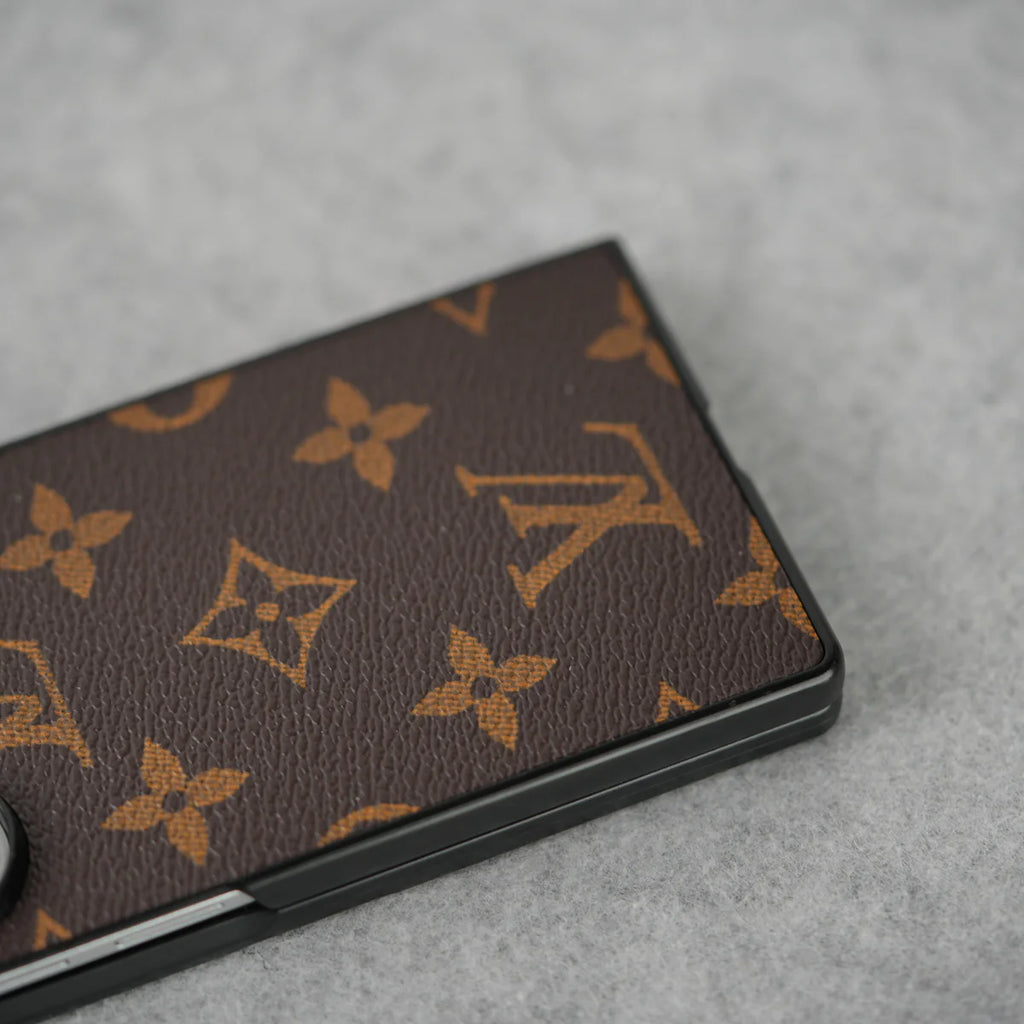Luxury Monogram Case for Samsung Galaxy Z Fold 7 & Z Fold 6