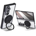 Transparent Magnetic Ring Stand Case