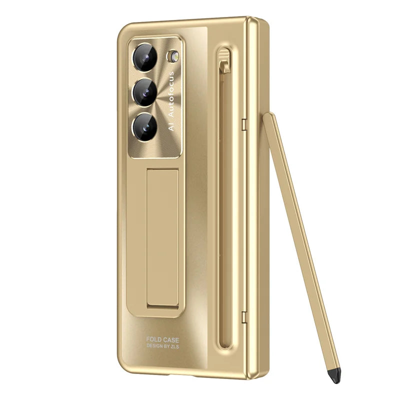 Luxury Matte Hard Case with S Pen Holder