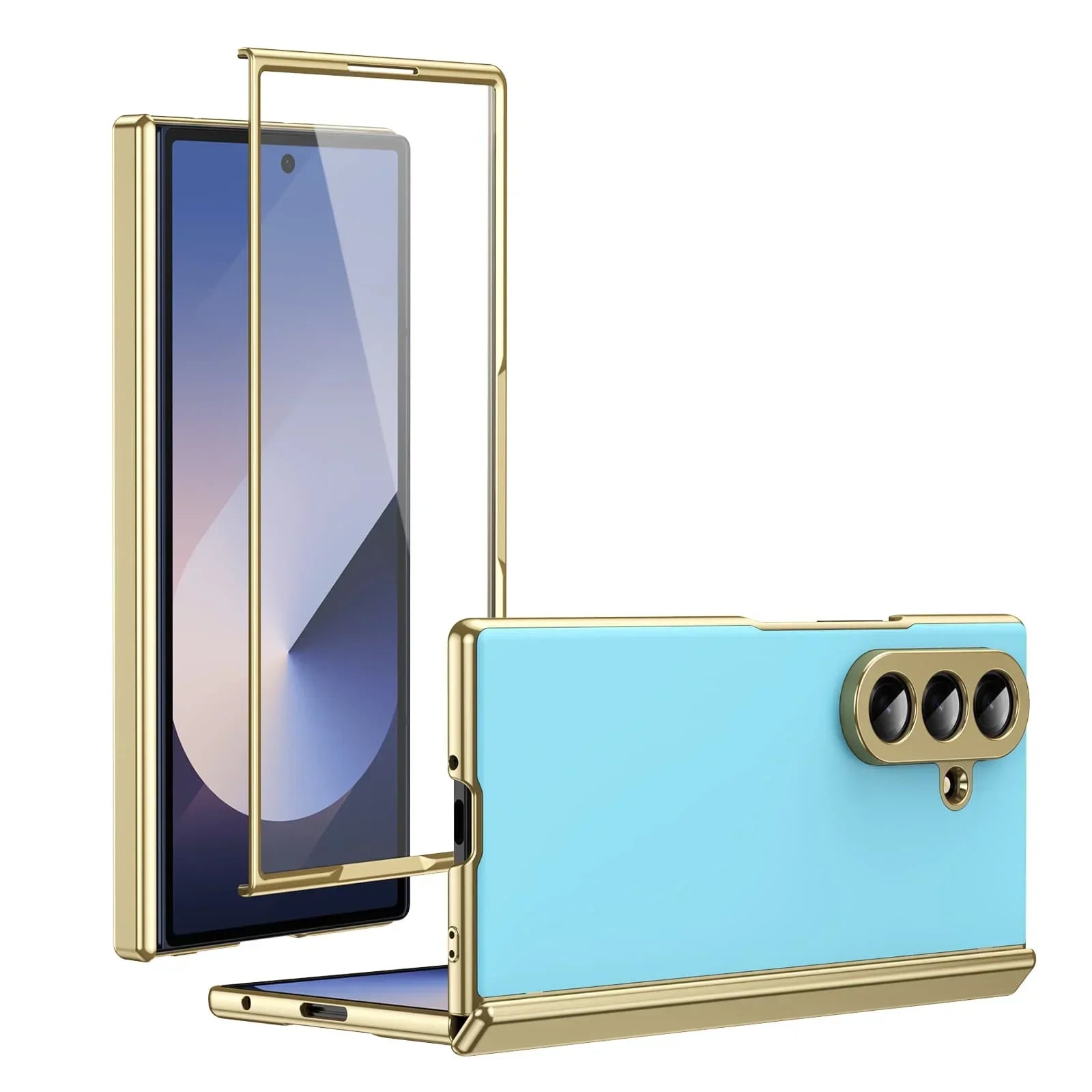 Slim Magnetic Leather Case