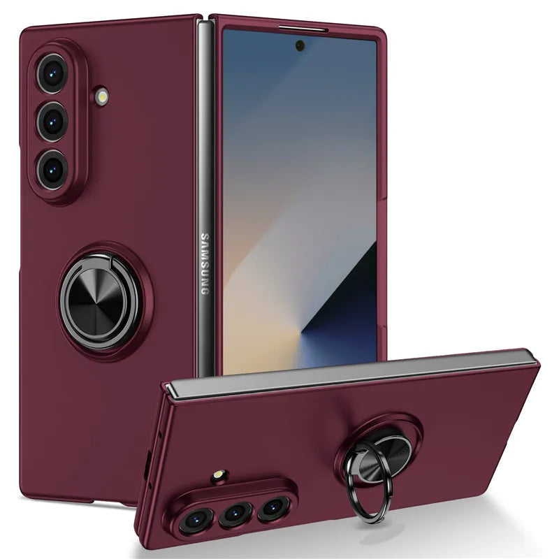 Case with Rotating Ring Kickstand
