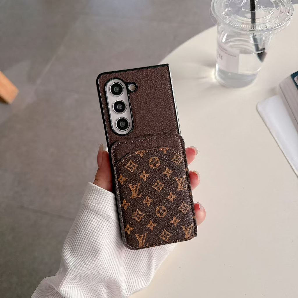 Luxury Card Holder Case for Samsung Galaxy Z Fold 7 & Z Fold 6